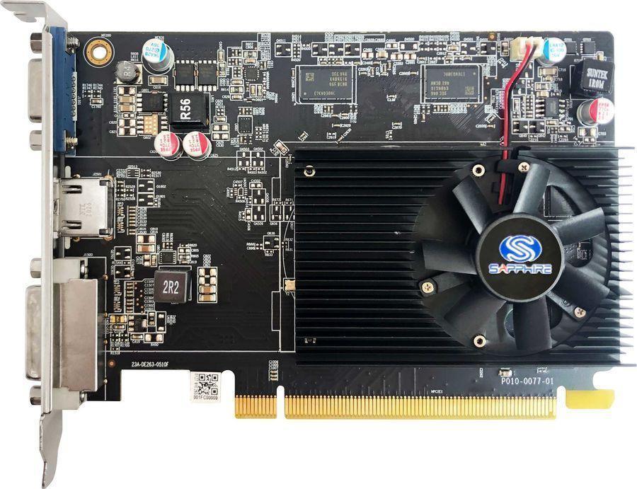 SAPPHIRE AMD RADEON R7 240 4GB DDR3 PCI-E HDMI DVI-D ITX Single Slot 800MHz 1600Mbps effective (11216-35-20G) von Sapphire