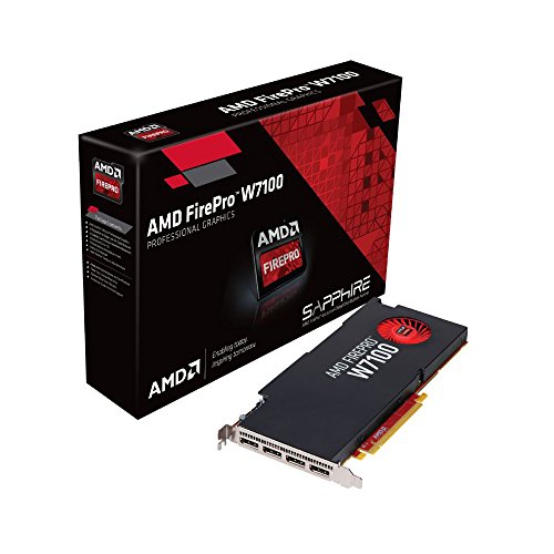 Sapphire 100-505975 AMD FirePro W7100 Grafikkarte (PCI-e, 8GB GDDR4, DisplayPort) von Sapphire
