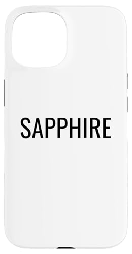 Sapphire Hülle für iPhone 15 Sapphire Hülle für iPhone 15 von Sapphire