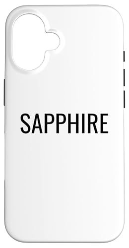 Sapphire Hülle für iPhone 16 Sapphire Hülle für iPhone 16 von Sapphire