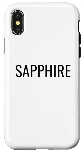 Sapphire Hülle für iPhone X/XS Sapphire Hülle für iPhone X/XS von Sapphire