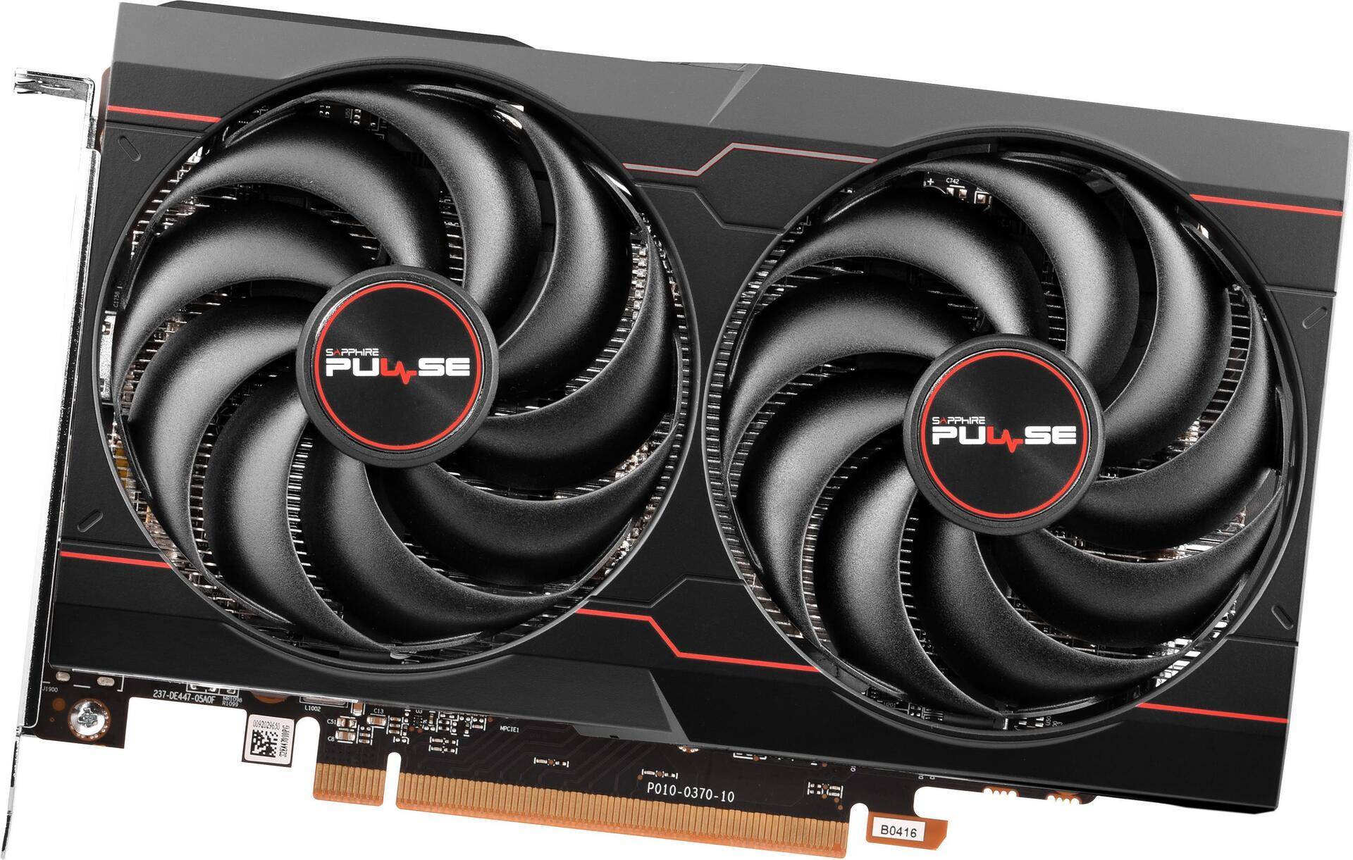 Sapphire Pulse Radeon RX 6600 - Grafikkarten - Radeon RX 6600 - 8GB GDDR6 - PCIe 4,0 x8 - HDMI (11310-05-20G) - Sonderposten von Sapphire