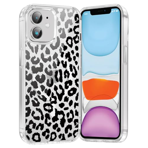 Saqmkil Handyhülle Magnetische für iPhone 11 6,1" Hülle,Kompatibel mit MagSafe, Durchsichtig Aesthetic Muster Leopard Mädchen Case, Transparent Weich Silikon TPU Bumper Stoßfeste Schutzhülle Cover, 03 Saqmkil Handyhülle Magnetische für iPhone 11 6,1" Hülle,Kompatibel mit MagSafe, Durchsichtig Aesthetic Muster Leopard Mädchen Case, Transparent Weich Silikon TPU Bumper Stoßfeste Schutzhülle Cover, 03 von Saqmkil