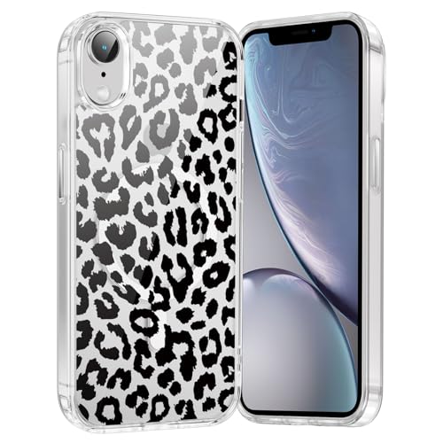 Saqmkil Handyhülle Magnetische für iPhone XR 6,1" Hülle,Kompatibel mit MagSafe, Durchsichtig Aesthetic Muster Leopard Mädchen Case, Transparent Weich Silikon TPU Bumper Stoßfeste Schutzhülle Cover, 03 Saqmkil Handyhülle Magnetische für iPhone XR 6,1" Hülle,Kompatibel mit MagSafe, Durchsichtig Aesthetic Muster Leopard Mädchen Case, Transparent Weich Silikon TPU Bumper Stoßfeste Schutzhülle Cover, 03 von Saqmkil
