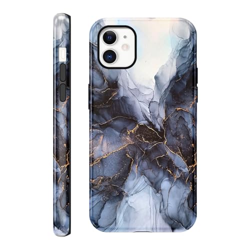 Saqmkil Handyhülle für iPhone 11 6,1" Hülle, Aesthetic Muster Marmor Mädchen Frauen Case, Weich Silikon Dünn TPU + PC Bumper Stoßfeste Kratzfest Schutzhülle Cover für iPhone 11,Schwarz 06 Saqmkil Handyhülle für iPhone 11 6,1" Hülle, Aesthetic Muster Marmor Mädchen Frauen Case, Weich Silikon Dünn TPU + PC Bumper Stoßfeste Kratzfest Schutzhülle Cover für iPhone 11,Schwarz 06 von Saqmkil