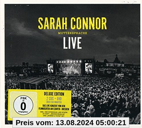 Muttersprache - Live (2CD + DVD Deluxe Edition) von Sarah Connor