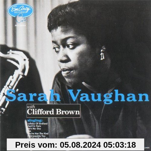 Sarah Vaughan With Clifford Brown von Sarah Vaughan
