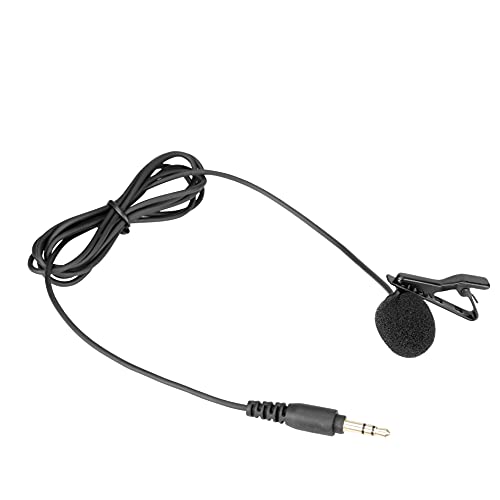 Saramonic 3,5 mm Lavalier mit 1,25 m Kabel für kabellose Systeme, tragbare Recorder, Kameras, Blink 500 Systeme und mehr (SR-M1) von Saramonic