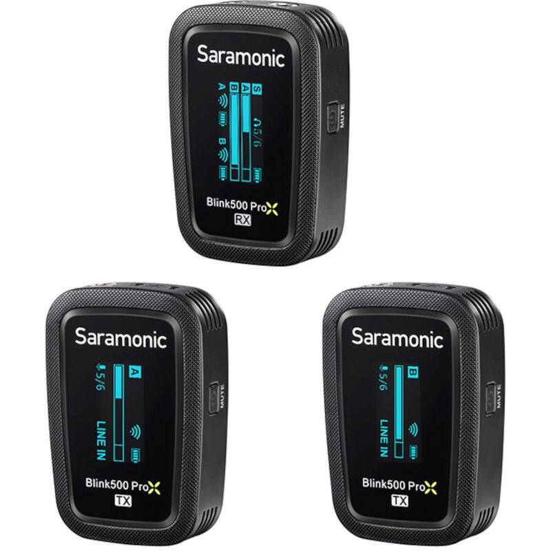 Saramonic Blink500 ProX B2 2-Channel Wireless Clip-On Microphone System von Saramonic