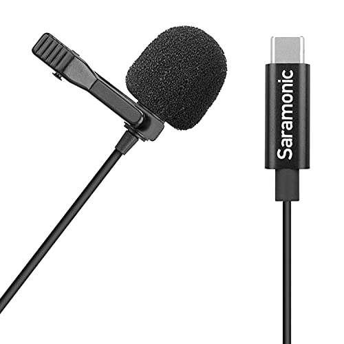 Saramonic Lavalier-Mikrofon USB Typ C, omnidirektional, Länge 6 m, für Smartphone, Tablet, USB-Gerät Saramonic Lavalier-Mikrofon USB Typ C, omnidirektional, Länge 6 m, für Smartphone, Tablet, USB-Gerät von Saramonic