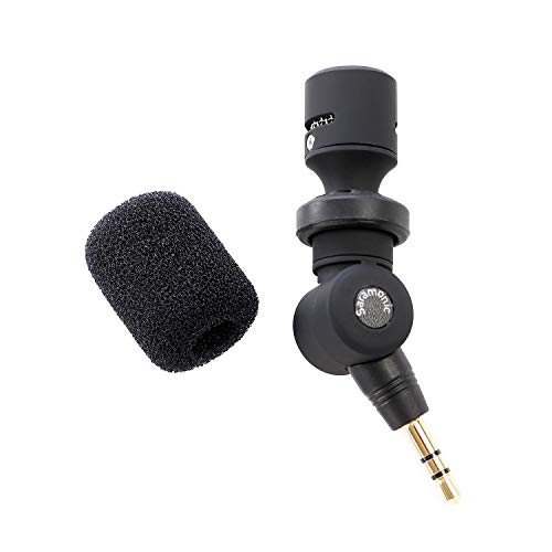Saramonic SR-XM1 3,5-mm-TRS-Omnidirektionales Mikrofon Plug & Play-Mikrofon kompatibel mit DSLR-Kameras Camcorder CaMixer SmartMixer LavMic SmartRig + und UWMIC9 / 10/15 drahtlose Mikrofonsysteme von Saramonic
