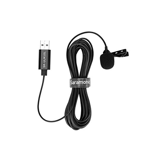 Saramonic USB Lavalier Mikrofon für PC, 6M USB-A Laptop Desktop Computer Ansteckmikrofon Saramonic USB Lavalier Mikrofon für PC, 6M USB-A Laptop Desktop Computer Ansteckmikrofon von Saramonic