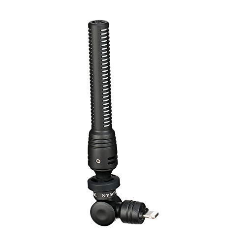 Saramonic Unidirectional Plug Play iPhone Microphone, Kompaktes Richtmikrofon für iOS-Geräte Vlog, Poadcast Videoaufzeichnung von Saramonic
