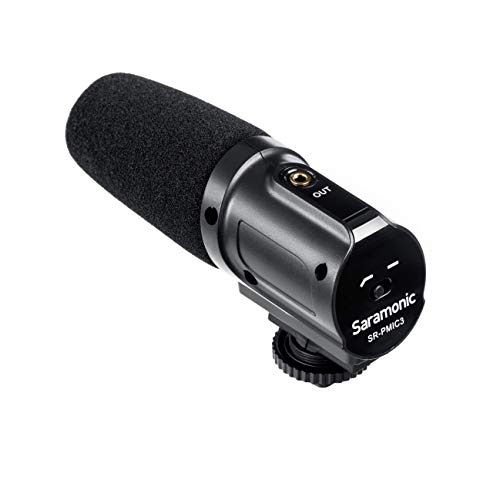 saramonic sr-pmic3 Aufnahme Mikrofon mit Federung für DSLR/Camcorder schwarz von Saramonic