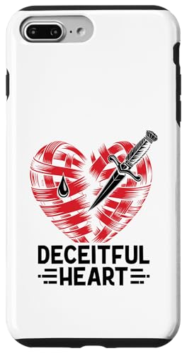 Betrügerisches Herz Betrüger Heartbroken Broken Heart Cheaten Hülle für iPhone 7 Plus/8 Plus von Sarcastic Break up Funny Cheating Sayings