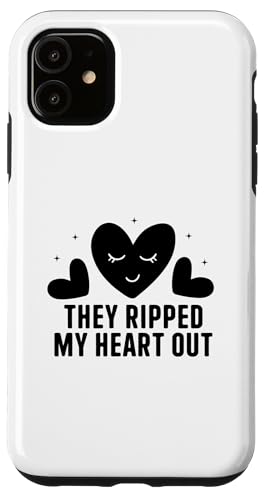 Sie haben mir das Herz herausgerissen Betrüger Mit gebrochenem Herzen Betrug Hülle für iPhone 11 Sie haben mir das Herz herausgerissen Betrüger Mit gebrochenem Herzen Betrug Hülle für iPhone 11 von Sarcastic Break up Funny Cheating Sayings