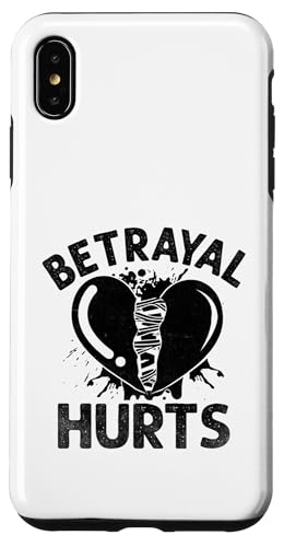 Verrat tut weh Betrüger Mit gebrochenem Herzen betrügen Hülle für iPhone XS Max Verrat tut weh Betrüger Mit gebrochenem Herzen betrügen Hülle für iPhone XS Max von Sarcastic Break up Funny Cheating Sayings