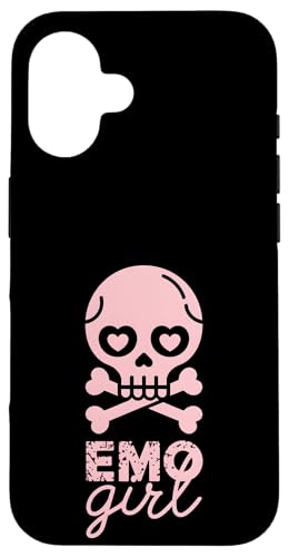 Emo Girl - y2k Grunge Emo Aesthetic Hülle für iPhone 16 Emo Girl - y2k Grunge Emo Aesthetic Hülle für iPhone 16 von Sarcastic Goth and Emo Designs