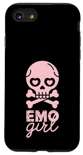 Emo Girl - y2k Grunge Emo Aesthetic Hülle für iPhone SE (2020) / 7 / 8 von Sarcastic Goth and Emo Designs