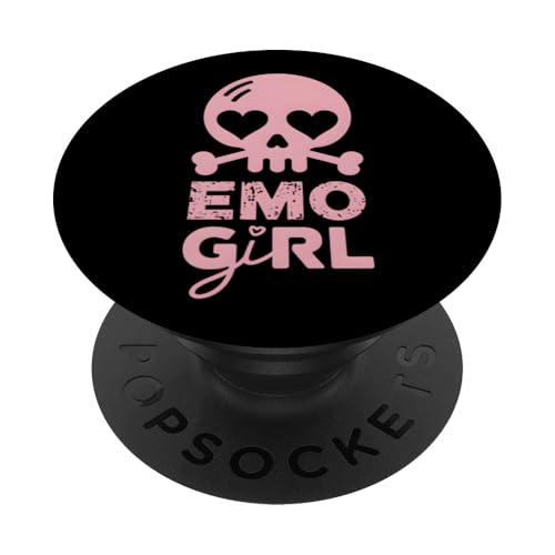 Emo Girl - y2k Grunge Emo Aesthetic PopSockets Klebender PopGrip von Sarcastic Goth and Emo Designs