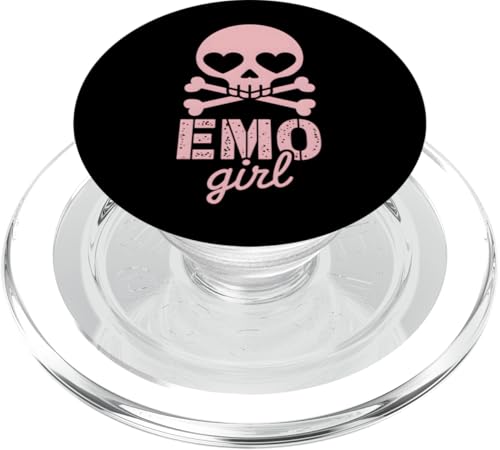 Emo Girl - y2k Grunge Emo Aesthetic PopSockets PopGrip für MagSafe Emo Girl - y2k Grunge Emo Aesthetic PopSockets PopGrip für MagSafe von Sarcastic Goth and Emo Designs