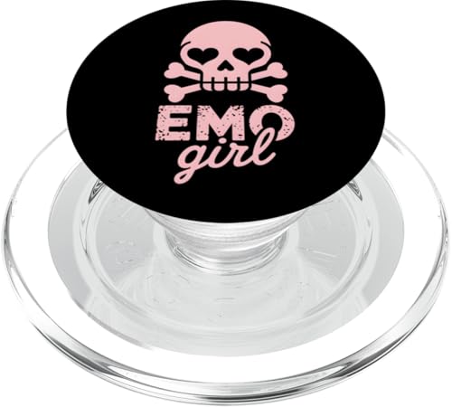 Emo Girl - y2k Grunge Emo Aesthetic PopSockets PopGrip für MagSafe Emo Girl - y2k Grunge Emo Aesthetic PopSockets PopGrip für MagSafe von Sarcastic Goth and Emo Designs