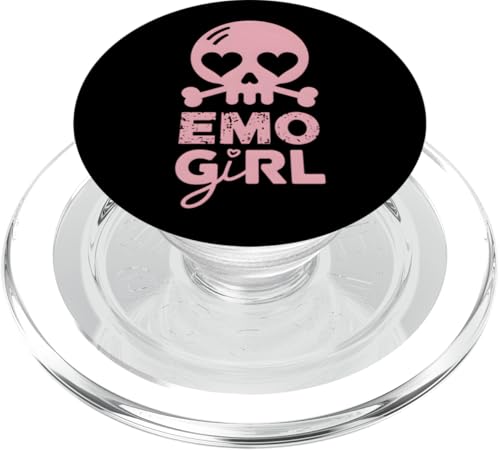 Emo Girl - y2k Grunge Emo Aesthetic PopSockets PopGrip für MagSafe Emo Girl - y2k Grunge Emo Aesthetic PopSockets PopGrip für MagSafe von Sarcastic Goth and Emo Designs