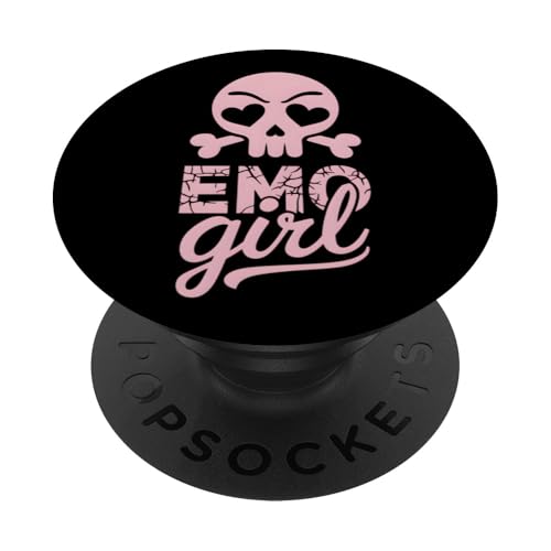 Emo-Mädchen! y2k Grunge Emo Ästhetischer Gothic PopSockets Klebender PopGrip Emo-Mädchen! y2k Grunge Emo Ästhetischer Gothic PopSockets Klebender PopGrip von Sarcastic Goth and Emo Designs