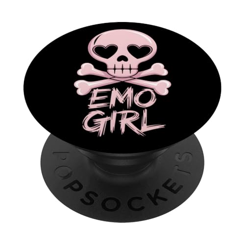 Emo-Mädchen! y2k Grunge Emo Ästhetischer Gothic PopSockets Klebender PopGrip Emo-Mädchen! y2k Grunge Emo Ästhetischer Gothic PopSockets Klebender PopGrip von Sarcastic Goth and Emo Designs