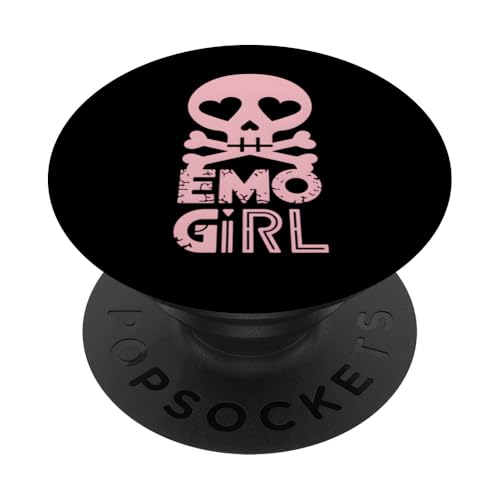 Emo-Mädchen! y2k Grunge Emo Ästhetischer Gothic PopSockets Klebender PopGrip Emo-Mädchen! y2k Grunge Emo Ästhetischer Gothic PopSockets Klebender PopGrip von Sarcastic Goth and Emo Designs
