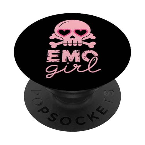 Emo-Mädchen! y2k Grunge Emo Ästhetischer Gothic PopSockets Klebender PopGrip Emo-Mädchen! y2k Grunge Emo Ästhetischer Gothic PopSockets Klebender PopGrip von Sarcastic Goth and Emo Designs