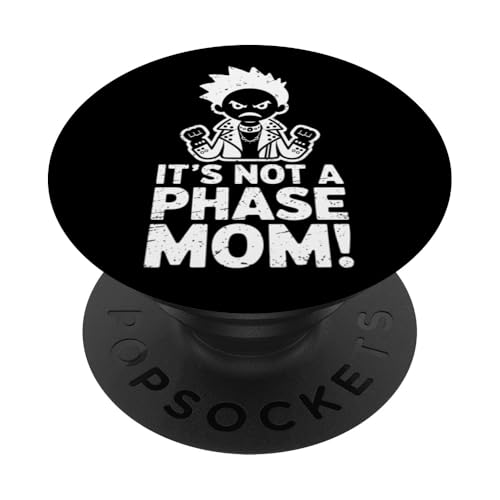 Es ist keine Phase, Mama! Sarkastischer Emo Goth PopSockets Klebender PopGrip Es ist keine Phase, Mama! Sarkastischer Emo Goth PopSockets Klebender PopGrip von Sarcastic Goth and Emo Designs