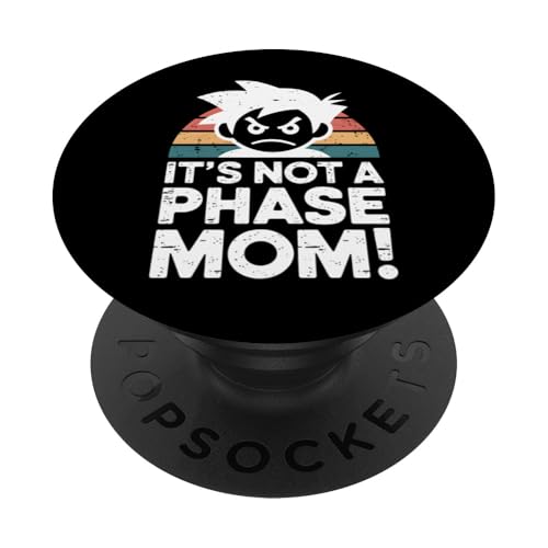 Es ist keine Phase, Mama! Sarkastischer Emo Goth PopSockets Klebender PopGrip Es ist keine Phase, Mama! Sarkastischer Emo Goth PopSockets Klebender PopGrip von Sarcastic Goth and Emo Designs