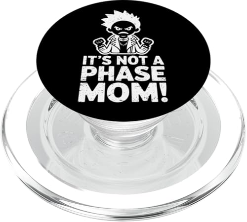 Es ist keine Phase, Mama! Sarkastischer Emo Goth PopSockets PopGrip für MagSafe Es ist keine Phase, Mama! Sarkastischer Emo Goth PopSockets PopGrip für MagSafe von Sarcastic Goth and Emo Designs