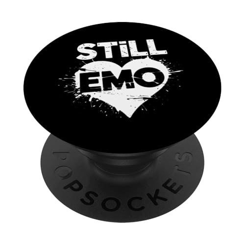 Immer noch Emo! Ästhetik der 2000er Jahre für Emo Grunge PopSockets Klebender PopGrip Immer noch Emo! Ästhetik der 2000er Jahre für Emo Grunge PopSockets Klebender PopGrip von Sarcastic Goth and Emo Designs