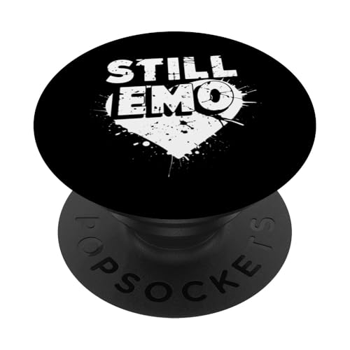 Immer noch Emo! Ästhetik der 2000er Jahre für Emo Grunge PopSockets Klebender PopGrip Immer noch Emo! Ästhetik der 2000er Jahre für Emo Grunge PopSockets Klebender PopGrip von Sarcastic Goth and Emo Designs