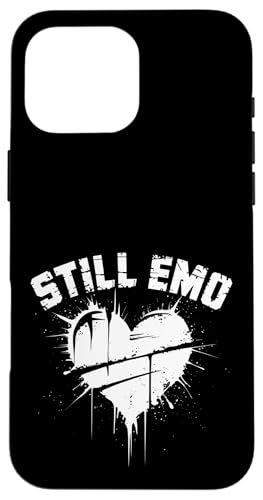 Y2K 2000s Ästhetisches Design für Emo Grunge Millennial Hülle für iPhone 16 Pro Max von Sarcastic Goth and Emo Designs