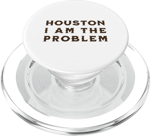 Houston I Am the Problem sarkastischer Kaktus Geschenk PopSockets PopGrip für MagSafe Houston I Am the Problem sarkastischer Kaktus Geschenk PopSockets PopGrip für MagSafe von Sarcastic T-Shirt Co.