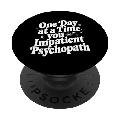 One Day at a Time Early Nüchternheit One Year Sober Sponsor Geschenk PopSockets Klebender PopGrip One Day at a Time Early Nüchternheit One Year Sober Sponsor Geschenk PopSockets Klebender PopGrip von Sarcastic T-Shirt Co.