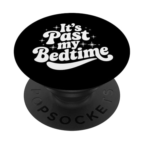 Sarcastic Introvert Zitat Antisocial Retro Past my Bedtime PopSockets Klebender PopGrip Sarcastic Introvert Zitat Antisocial Retro Past my Bedtime PopSockets Klebender PopGrip von Sarcastic T-Shirt Co.