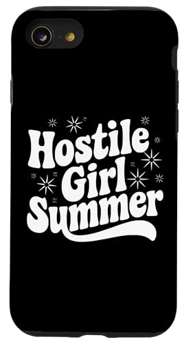 Sarkastisches Zitat Retro Spruch Feindliches Mädchen Sommerpause Geschenk Hülle für iPhone SE (2020) / 7 / 8 von Sarcastic T-Shirt Co.