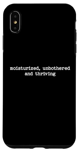 Sarkastisches Zitat Spruch Arbeit Geschenk Unbothered and Thriving Hülle für iPhone XS Max Sarkastisches Zitat Spruch Arbeit Geschenk Unbothered and Thriving Hülle für iPhone XS Max von Sarcastic T-Shirt Co.