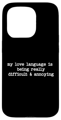 Sarkastisches Zitat Spruch Spaß Snarky Geschenk Schwierig & Ärgerlich Hülle für iPhone 15 Pro von Sarcastic T-Shirt Co.