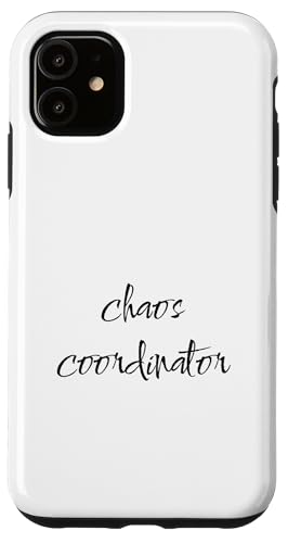 Chaos Coordinator Funny Sarkastic Mom Dad Son Hülle für iPhone 11 Chaos Coordinator Funny Sarkastic Mom Dad Son Hülle für iPhone 11 von SarcasticGoods