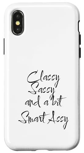 Freches Geschenk für Frauen, lustig, sarkastische Mutter, Muttertag Hülle für iPhone X/XS Freches Geschenk für Frauen, lustig, sarkastische Mutter, Muttertag Hülle für iPhone X/XS von SarcasticGoods