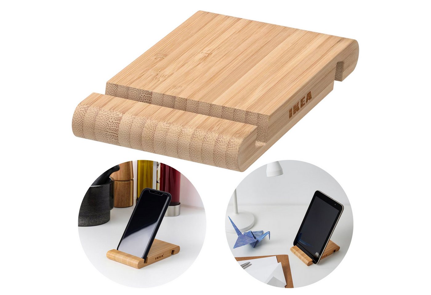 Sarcia.eu BERGENES Ständer für Telefon aus Bambus IKEA Handy-Halterung Sarcia.eu BERGENES Ständer für Telefon aus Bambus IKEA Handy-Halterung von Sarcia.eu
