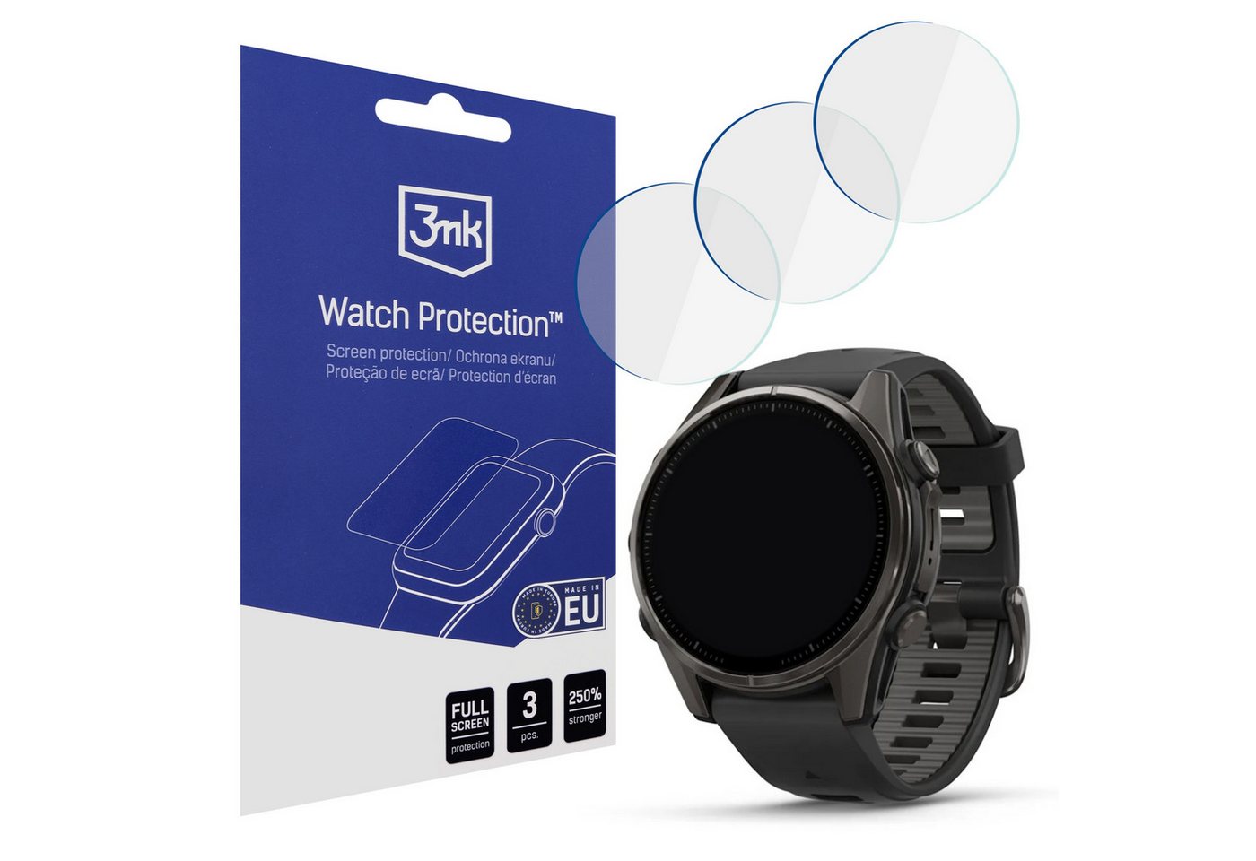 Sarcia.eu Displayschutzfolie 3mk FlexibleGlass Schutz für Garmin Fenix 8 AMOLED 43mm Uhr Sarcia.eu Displayschutzfolie 3mk FlexibleGlass Schutz für Garmin Fenix 8 AMOLED 43mm Uhr von Sarcia.eu