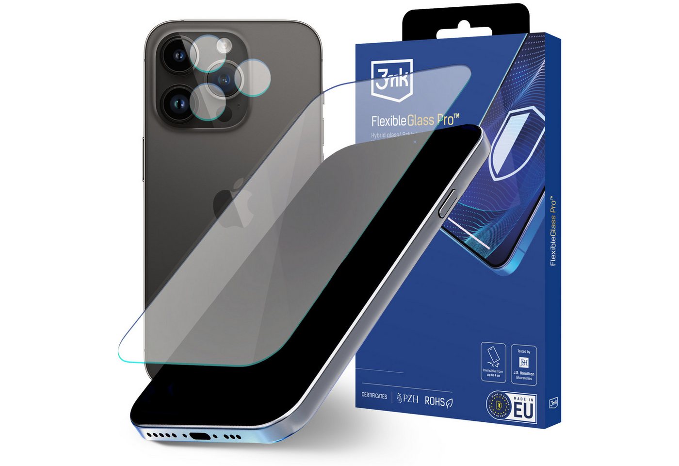 Sarcia.eu Displayschutzfolie 3mk Hybridglas FlexibleGlass + Lens Protection Apple iPhone 13 Pro Sarcia.eu Displayschutzfolie 3mk Hybridglas FlexibleGlass + Lens Protection Apple iPhone 13 Pro von Sarcia.eu