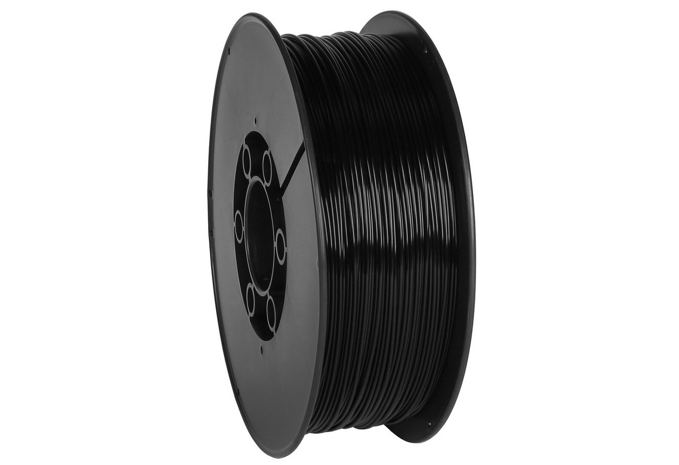 Sarcia.eu Filament Schwarzes Filament PLA 1,75 mm (Draht) für 3D-Drucker 1 kg von Sarcia.eu