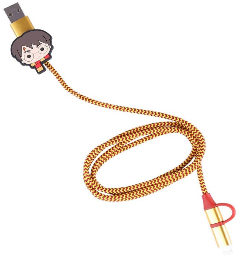 Sarcia.eu Geflochtenes USB Kabel, 1m Harry Potter USB-Kabel von Sarcia.eu